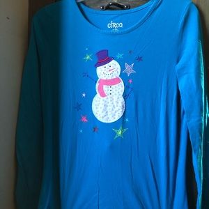 Winter blue shirt